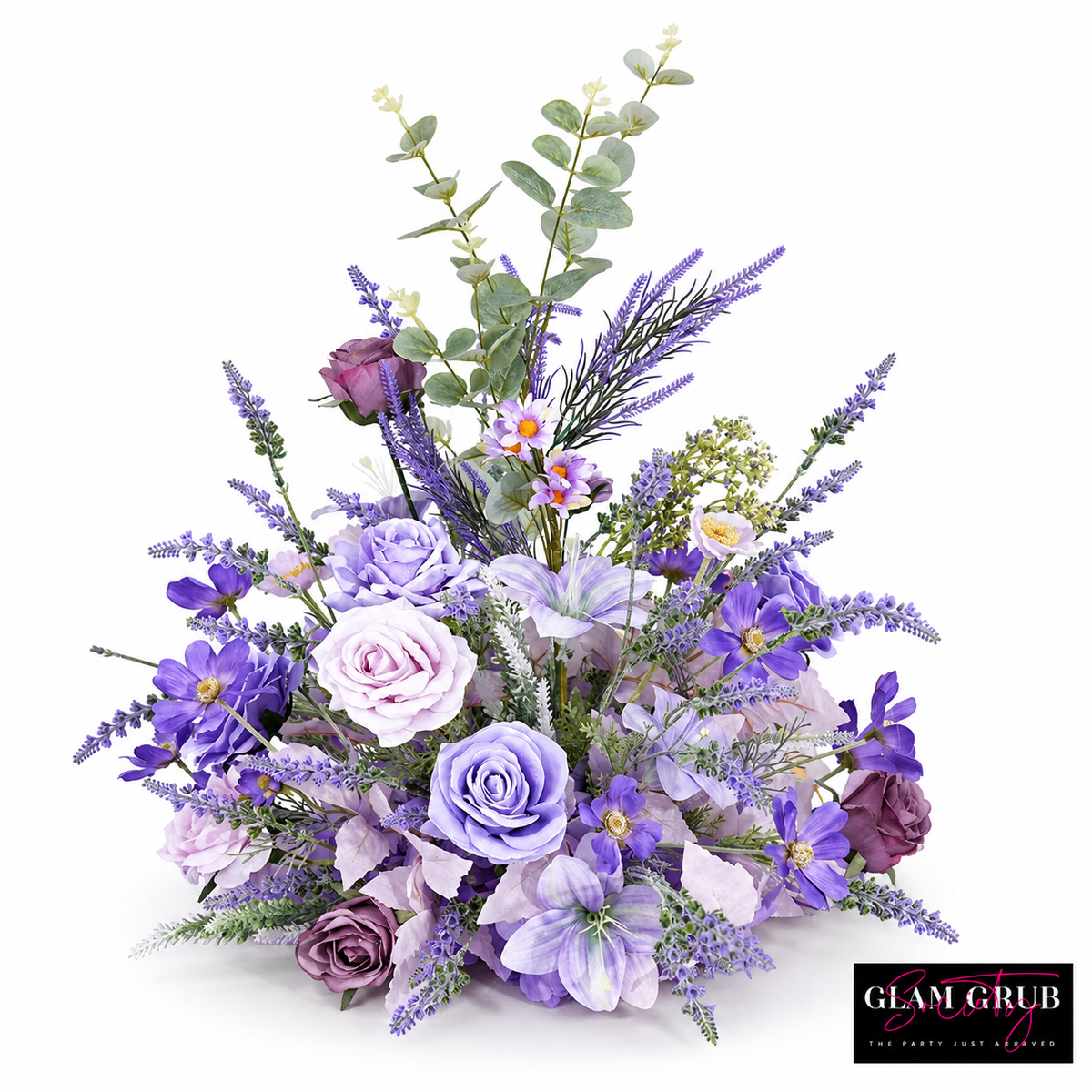 Amethyst Meadow Luxe Floral Arrangement