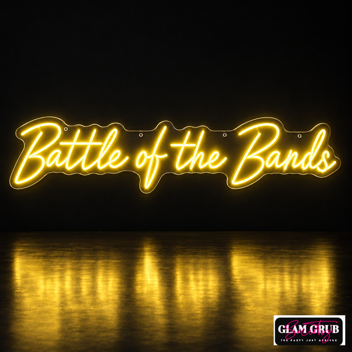 The Battle of the Bands Neon