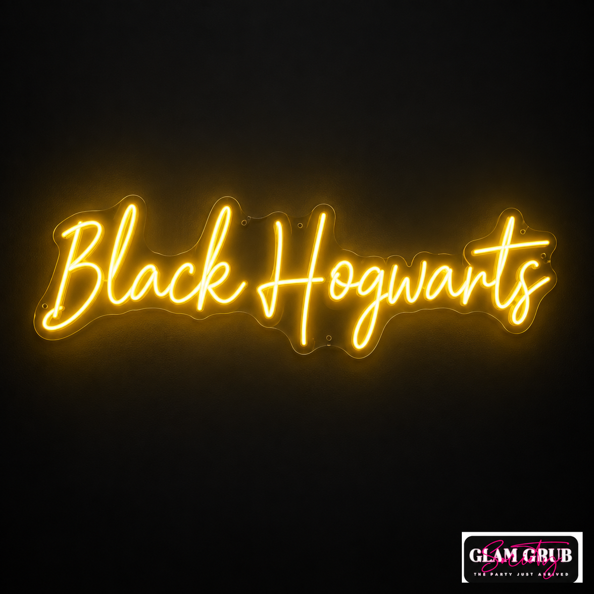 The Black Hogwarts Spellbound Neon