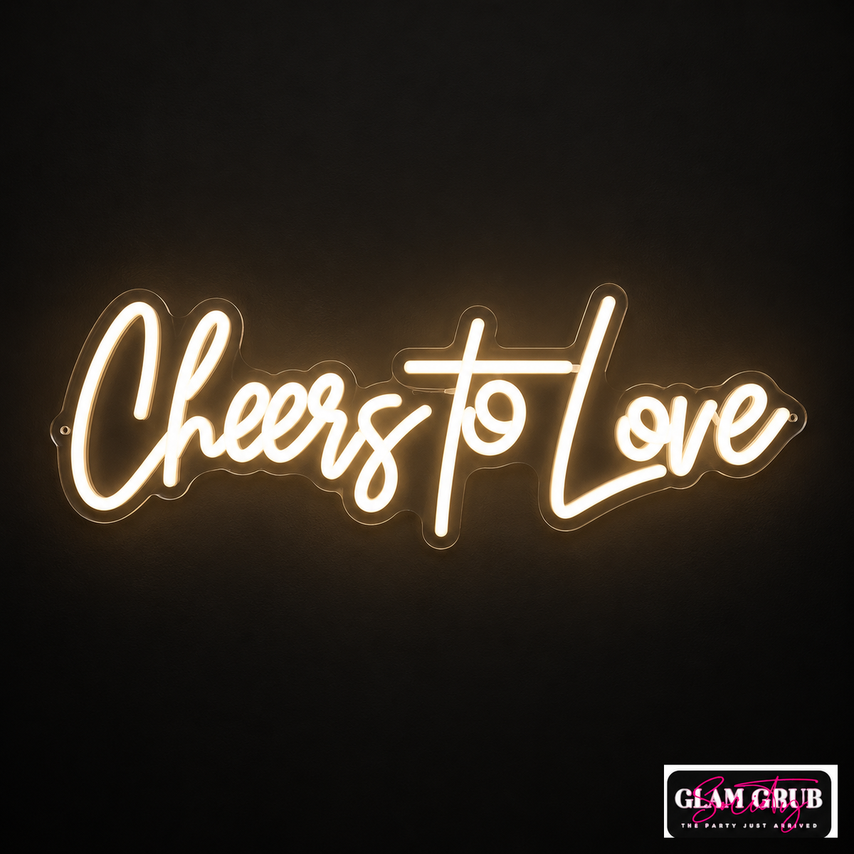 The Champagne Promise Neon