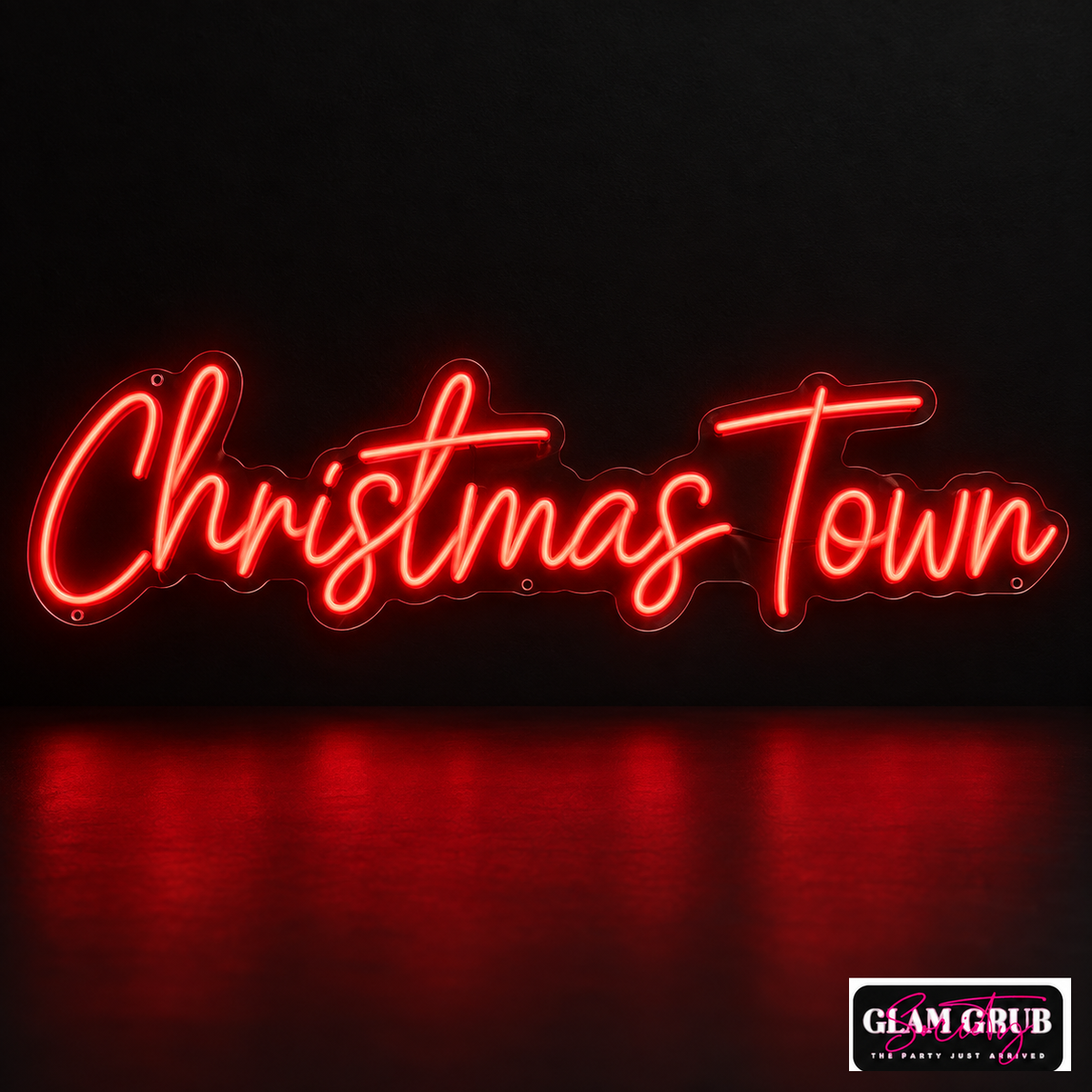 The Christmas Town Neon