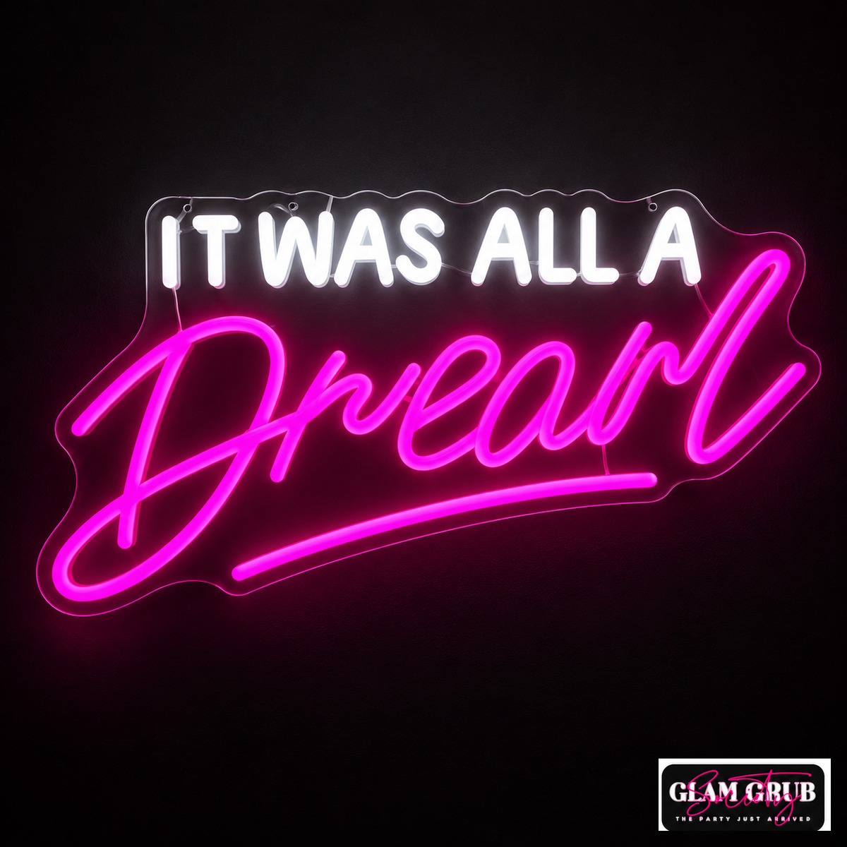 The Dream in Pink Neon