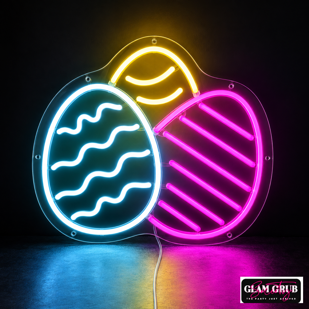 The Pastel Egg Parade Neon Set