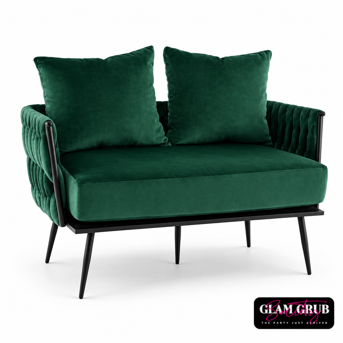 The Emerald Embrace Loveseat