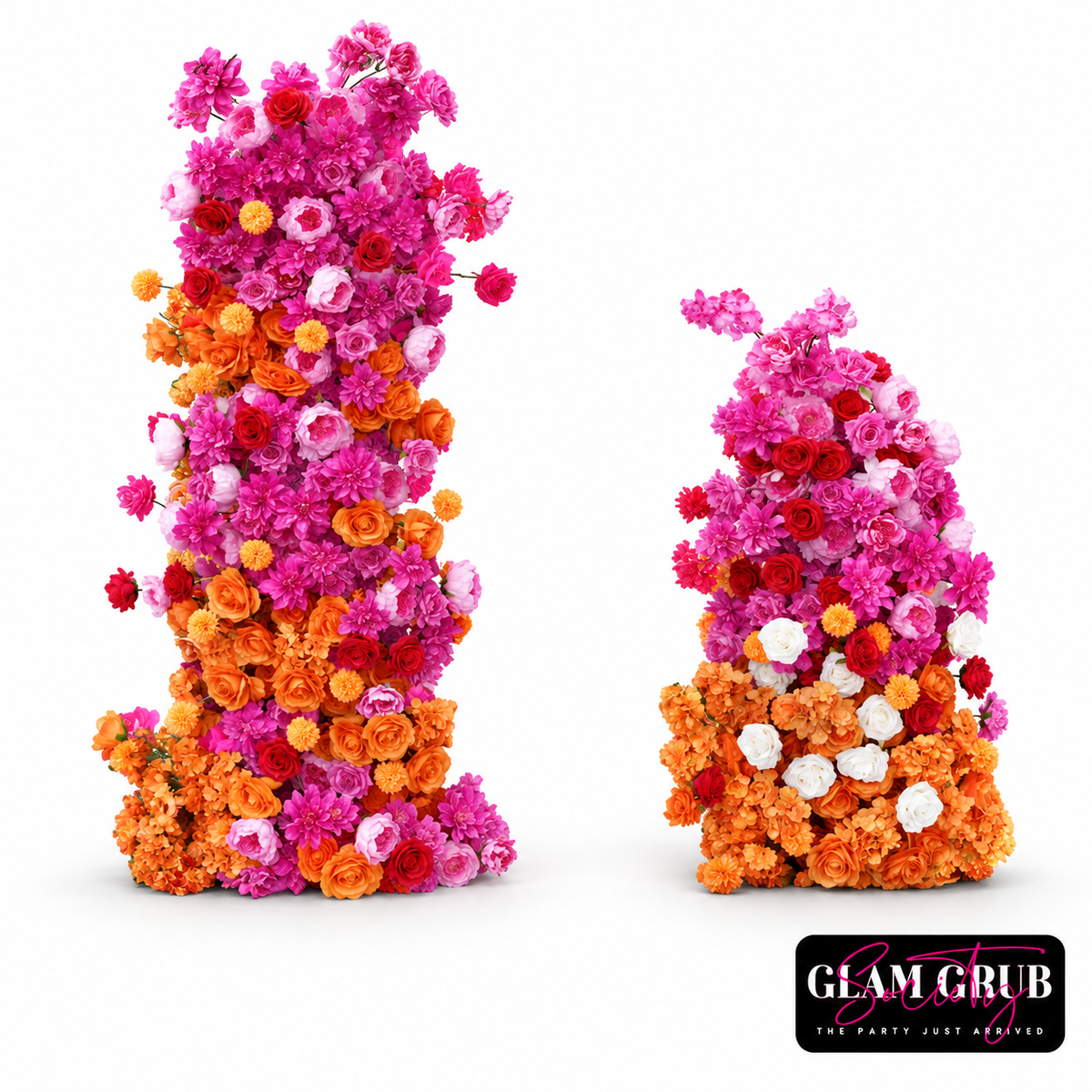 Fly Girl Floral Crescent Duo