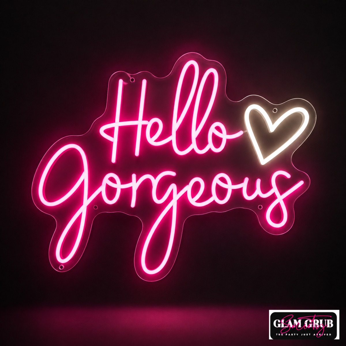 The Hello Gorgeous Glow Neon