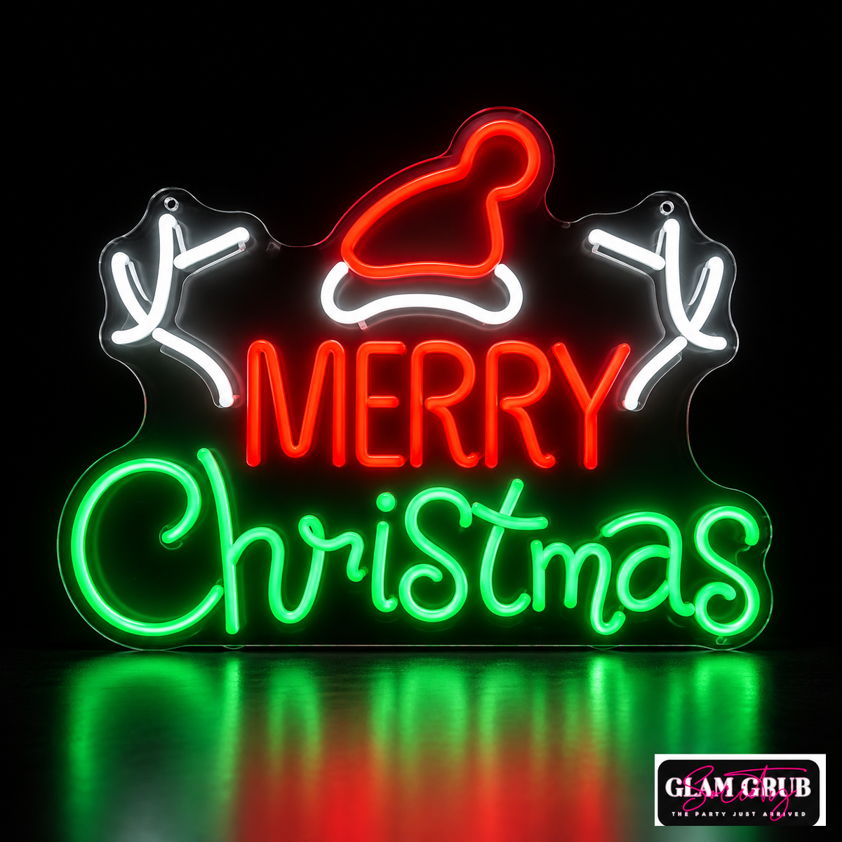 The Holly Jolly Color Glow Neon