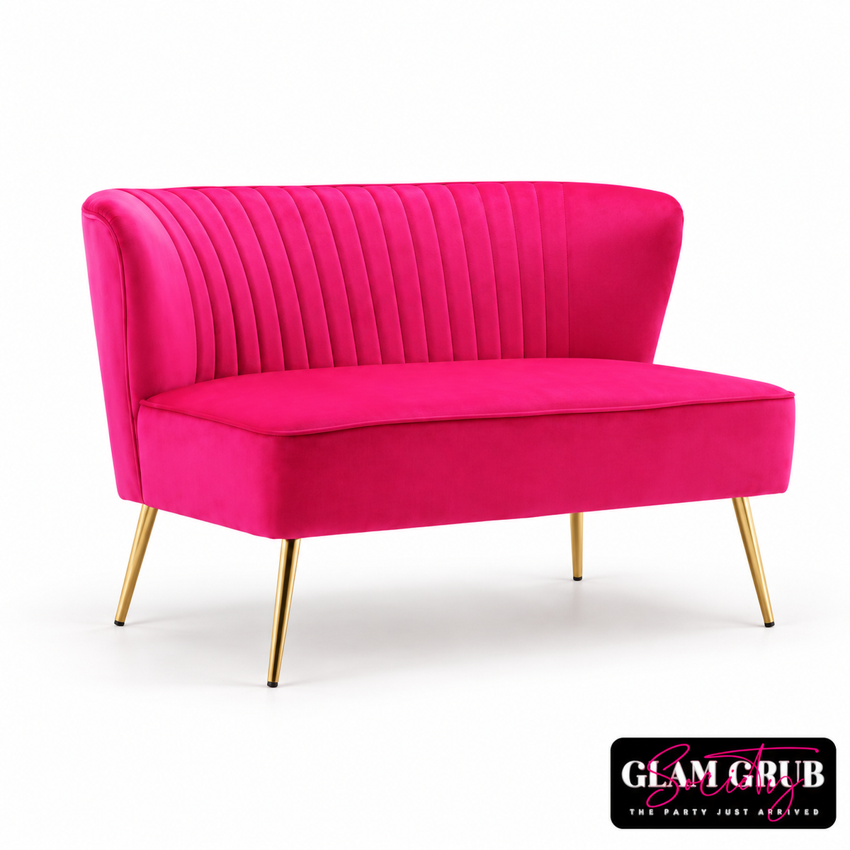 The Fuchsia Flirt Loveseat