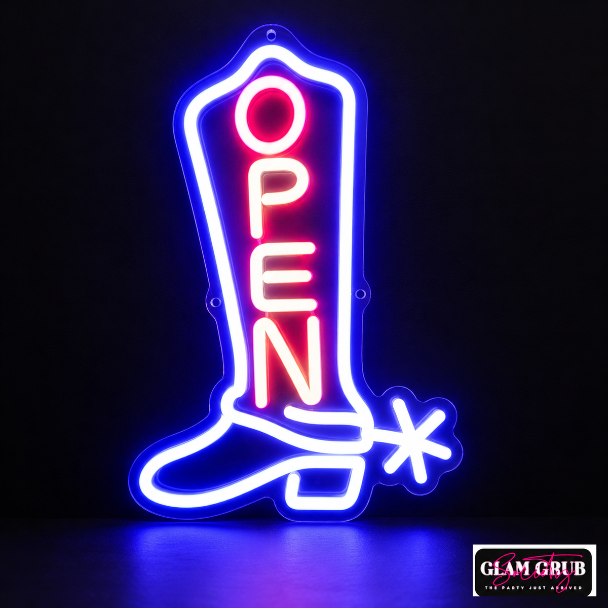 The Open Spotlight Neon