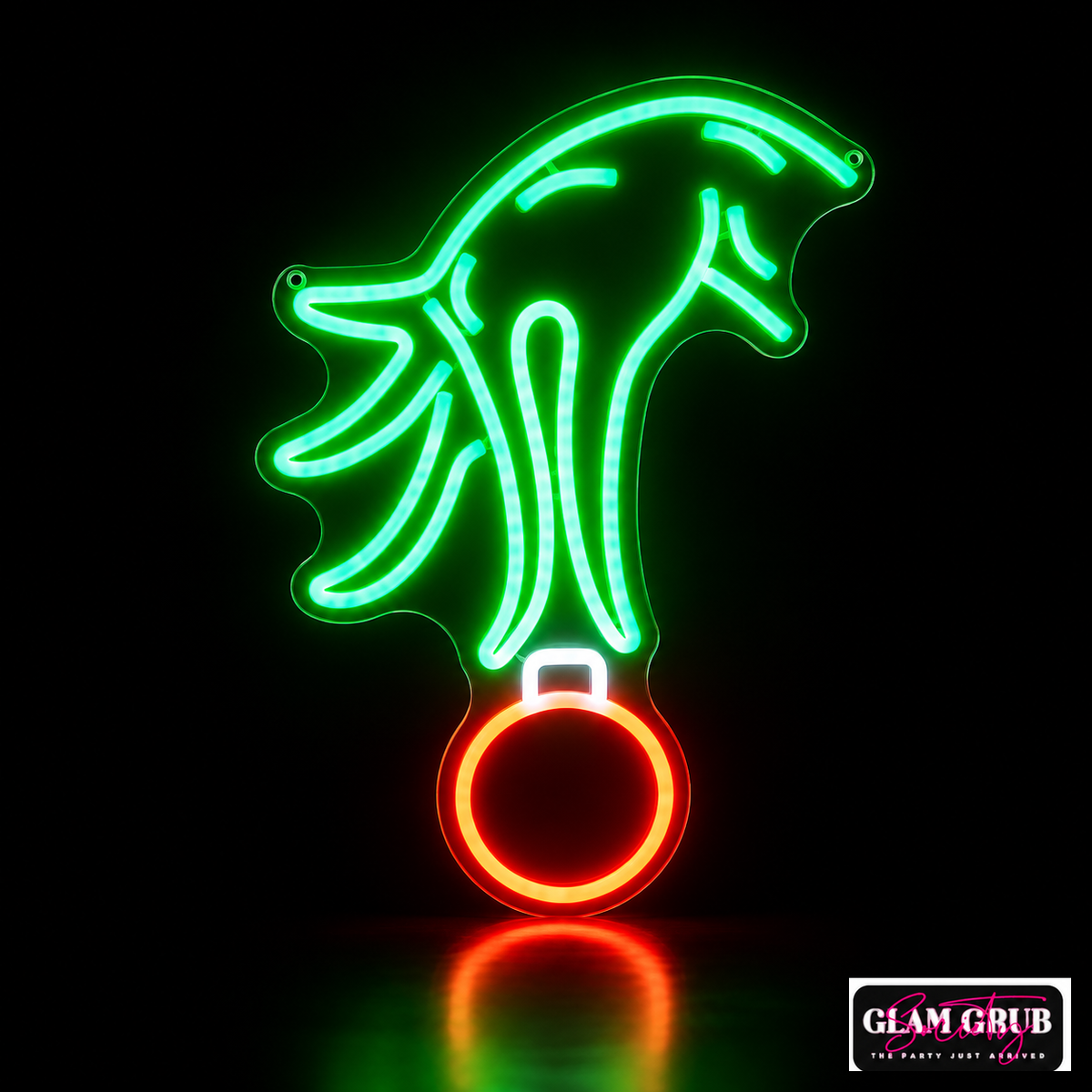 The Palm & Bauble Holiday Neon