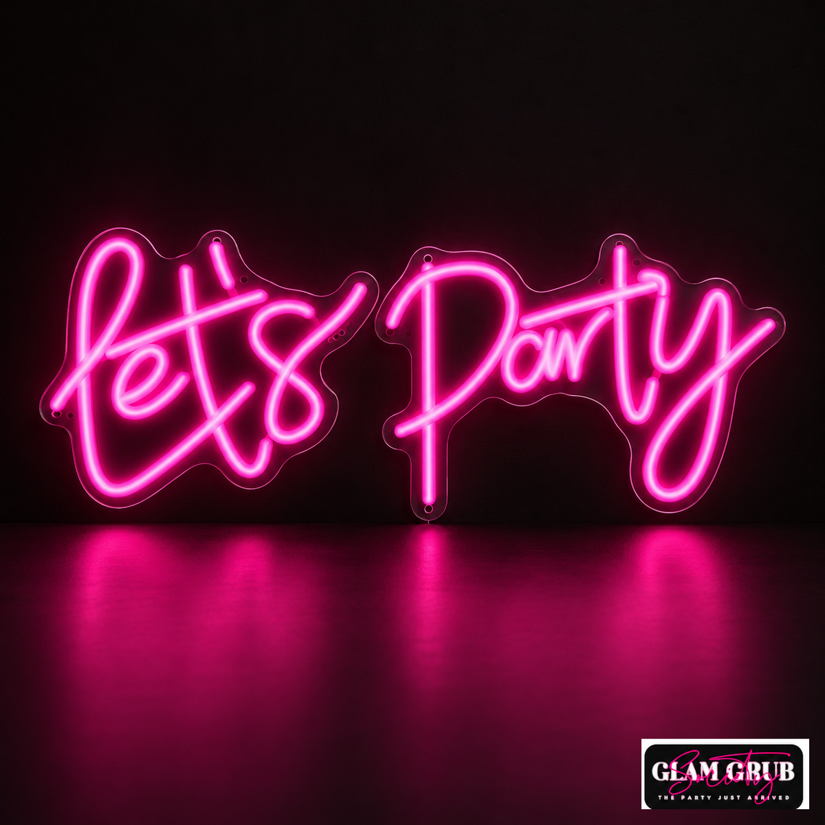 The Pink Party Script Neon