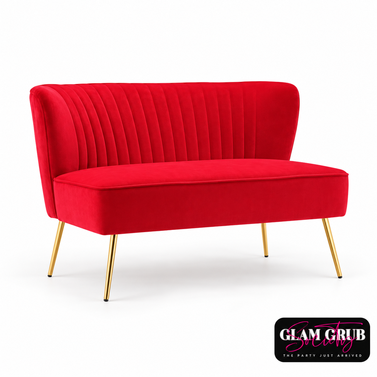 The Ruby Rendezvous Loveseat
