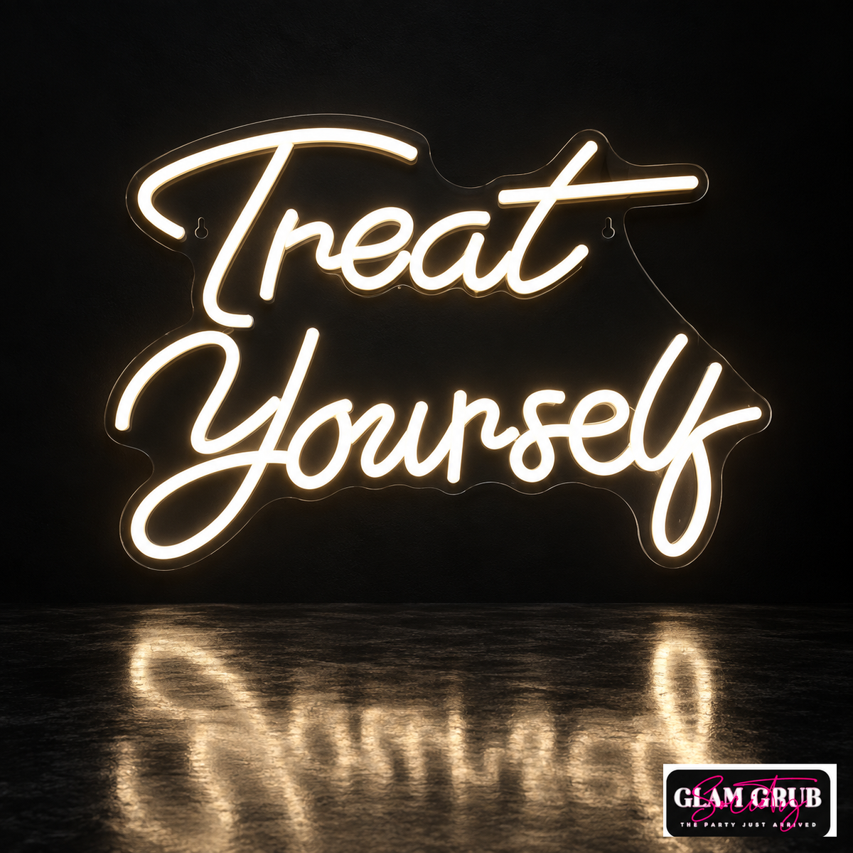 The Treat Yourself Glow Neon
