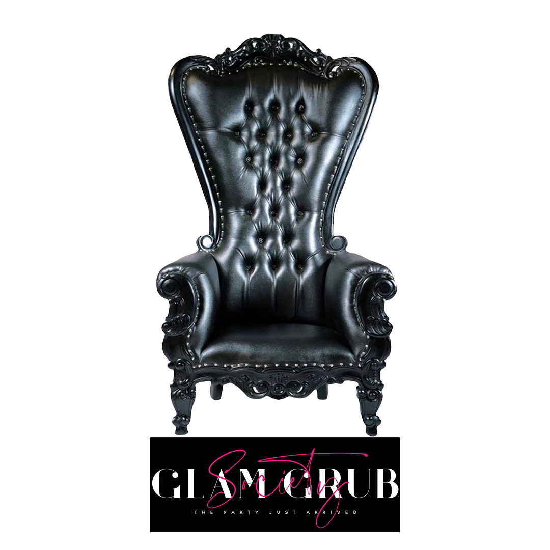 Black Throne Chair Rental