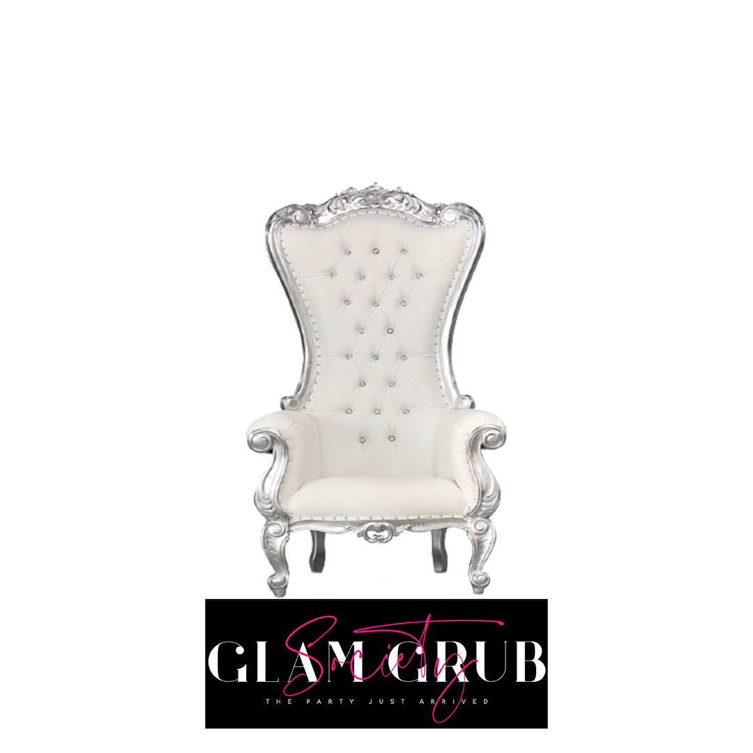 White Throne Chair Rental
