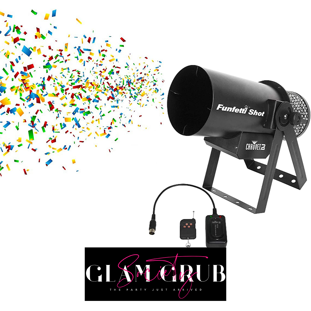 Glam Confetti Launcher Rental
